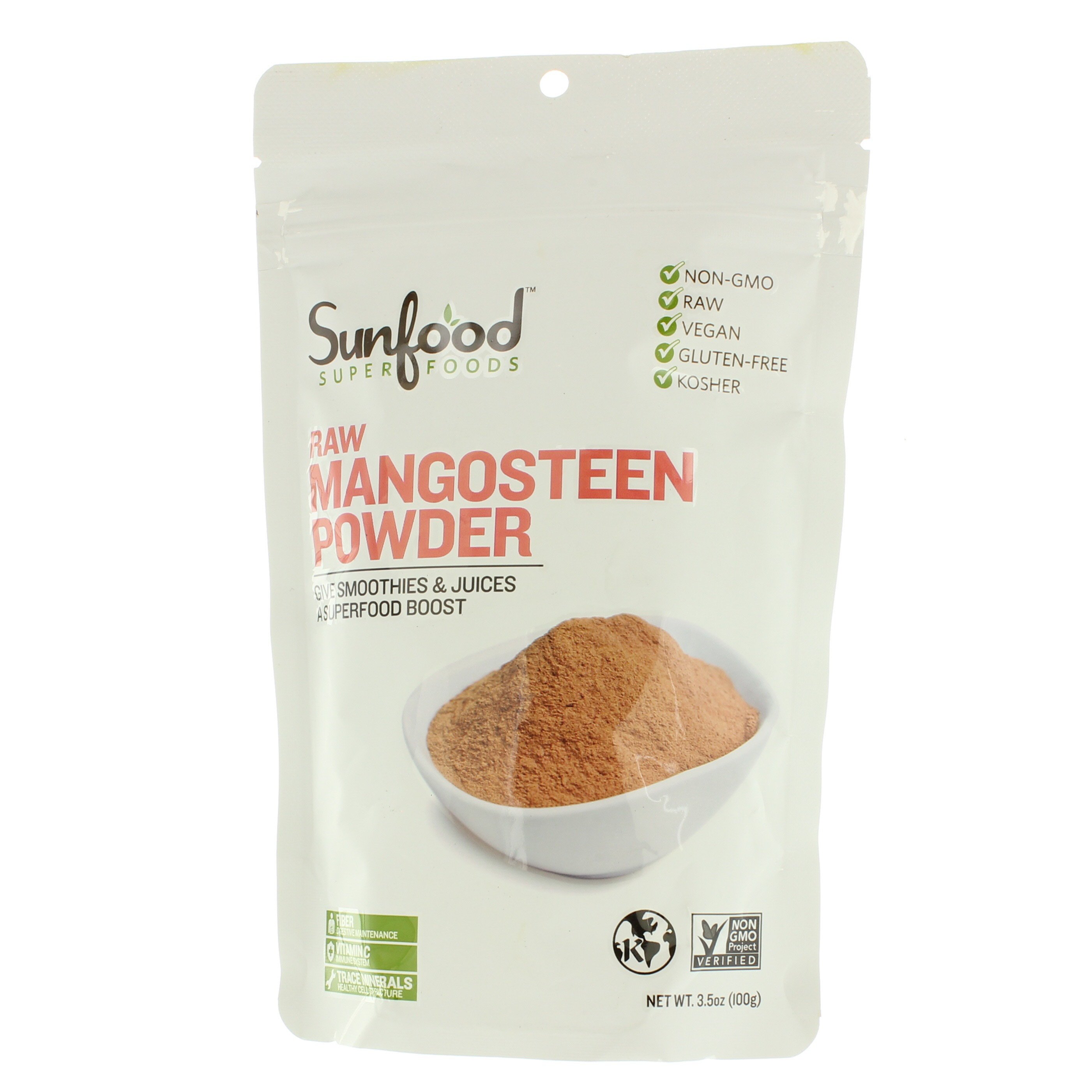 Sunfood Super Foods Raw Mangosteen Powder - Shop Diet & Fitness At H-E-B