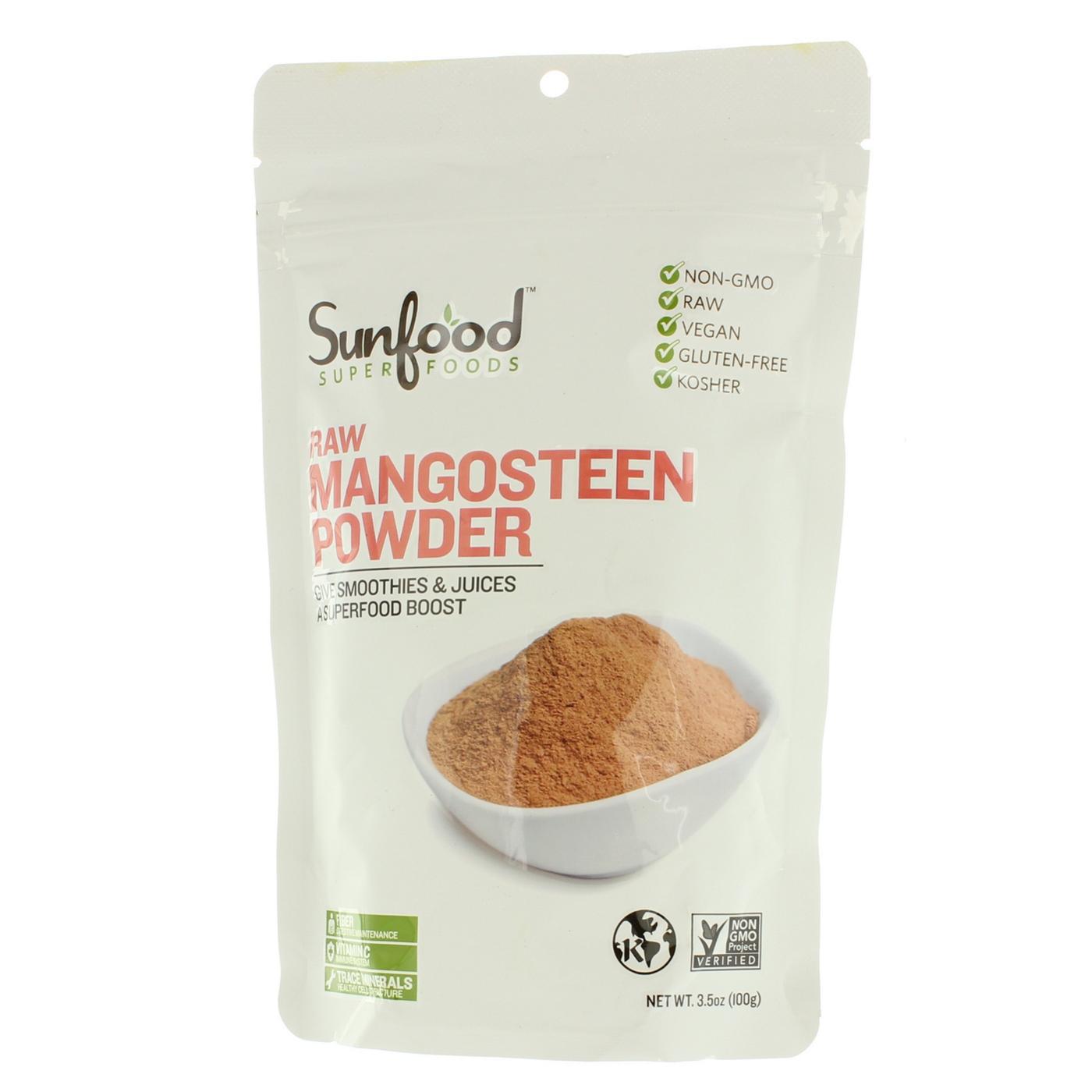 Sunfood Super Foods Raw Mangosteen Powder; image 1 of 2