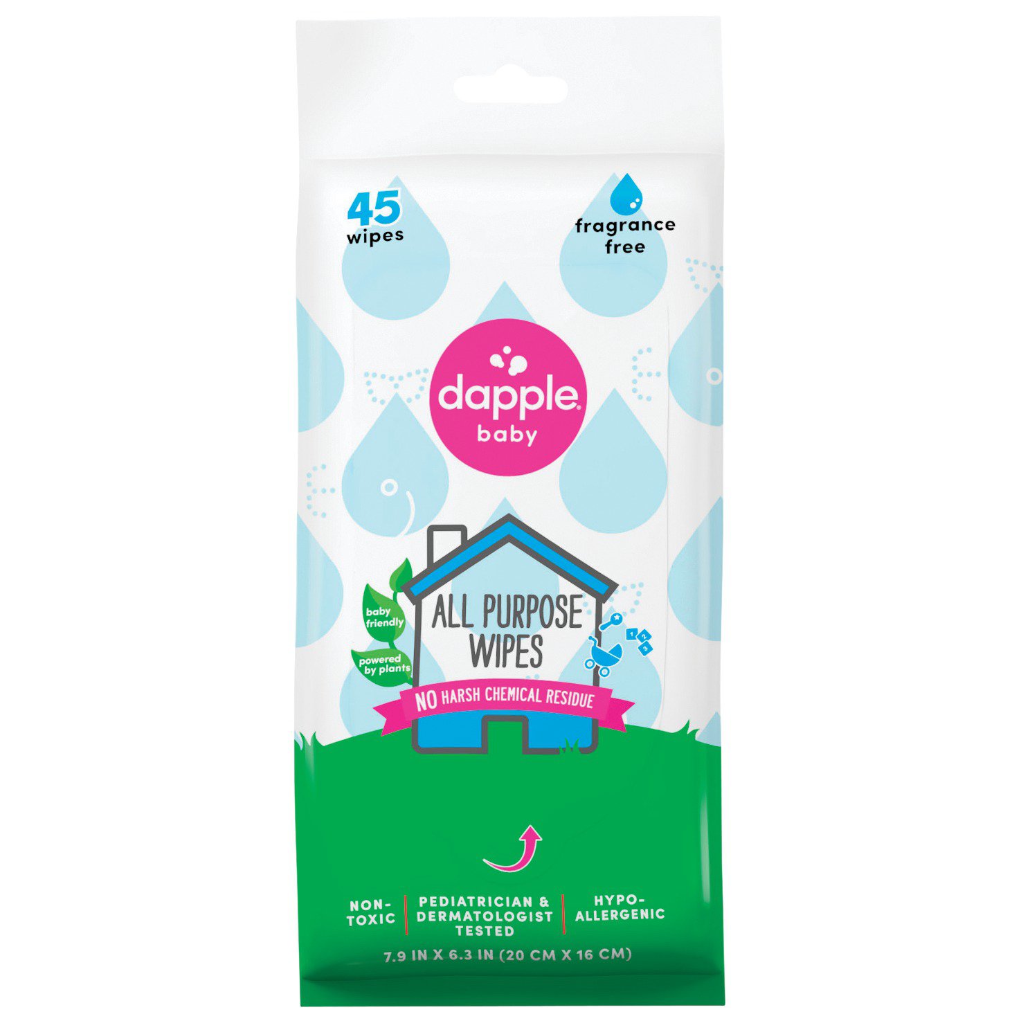 baby surface wipes