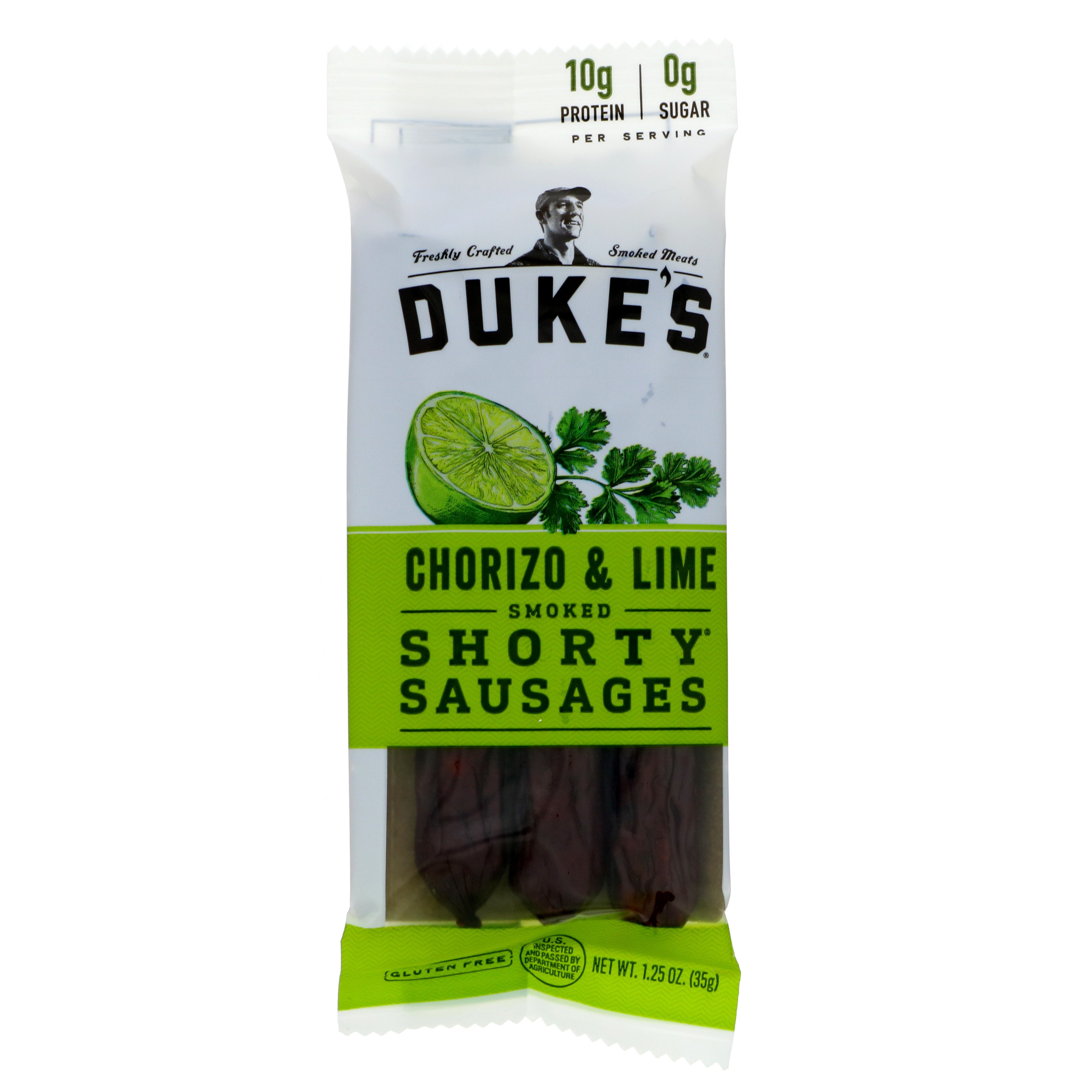 Duke's Smoked Shorty Sausages Chorizo And Lime Shop Jerky at HEB