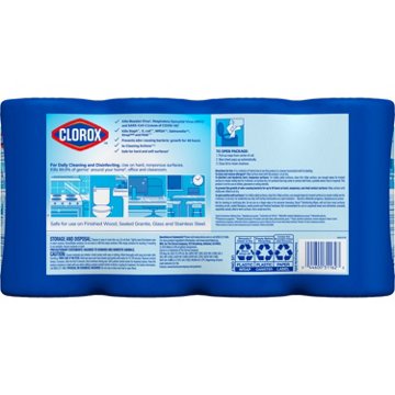 Clorox Disinfecting Wipes Value 4 Pack - Bleach Free Cleaning Wipes, 75 ct