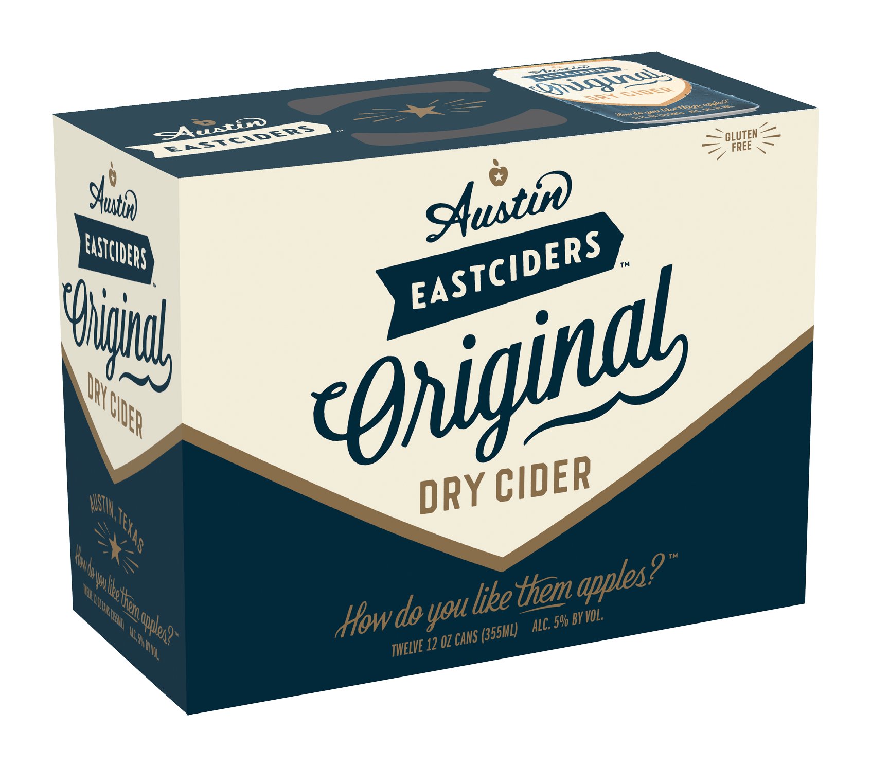Austin Eastciders Original Dry Cider Beer 12 pk Cans - Shop Hard cider ...