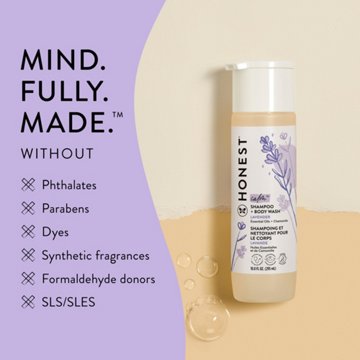 The Honest Company Calm Shampoo & Body Wash - Lavender, 10 oz