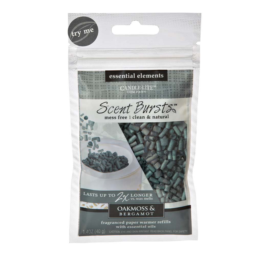 CandleLite Essential Elements Oakmoss & Bergamot Scent Bursts Paper