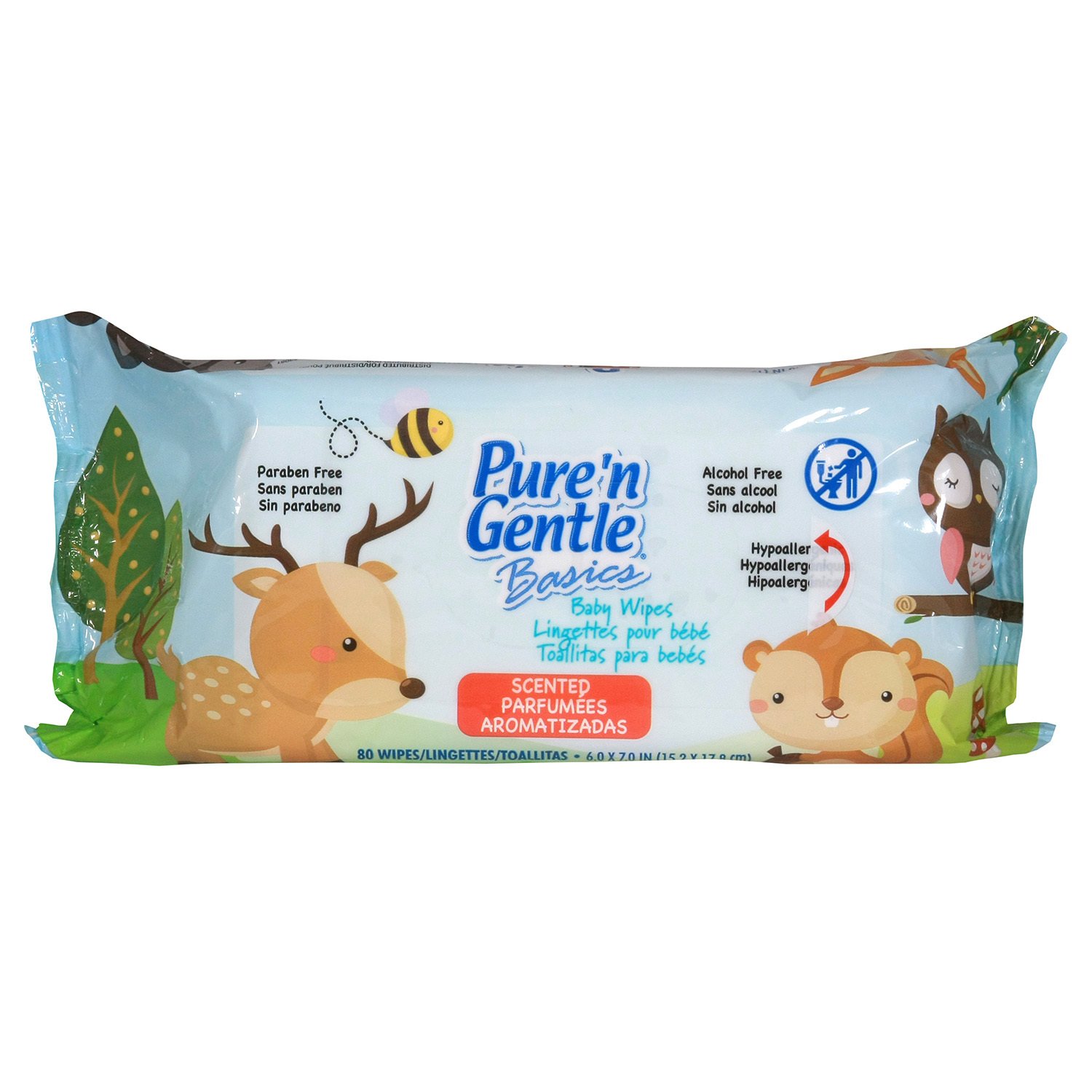 Baby best sale wipes pure