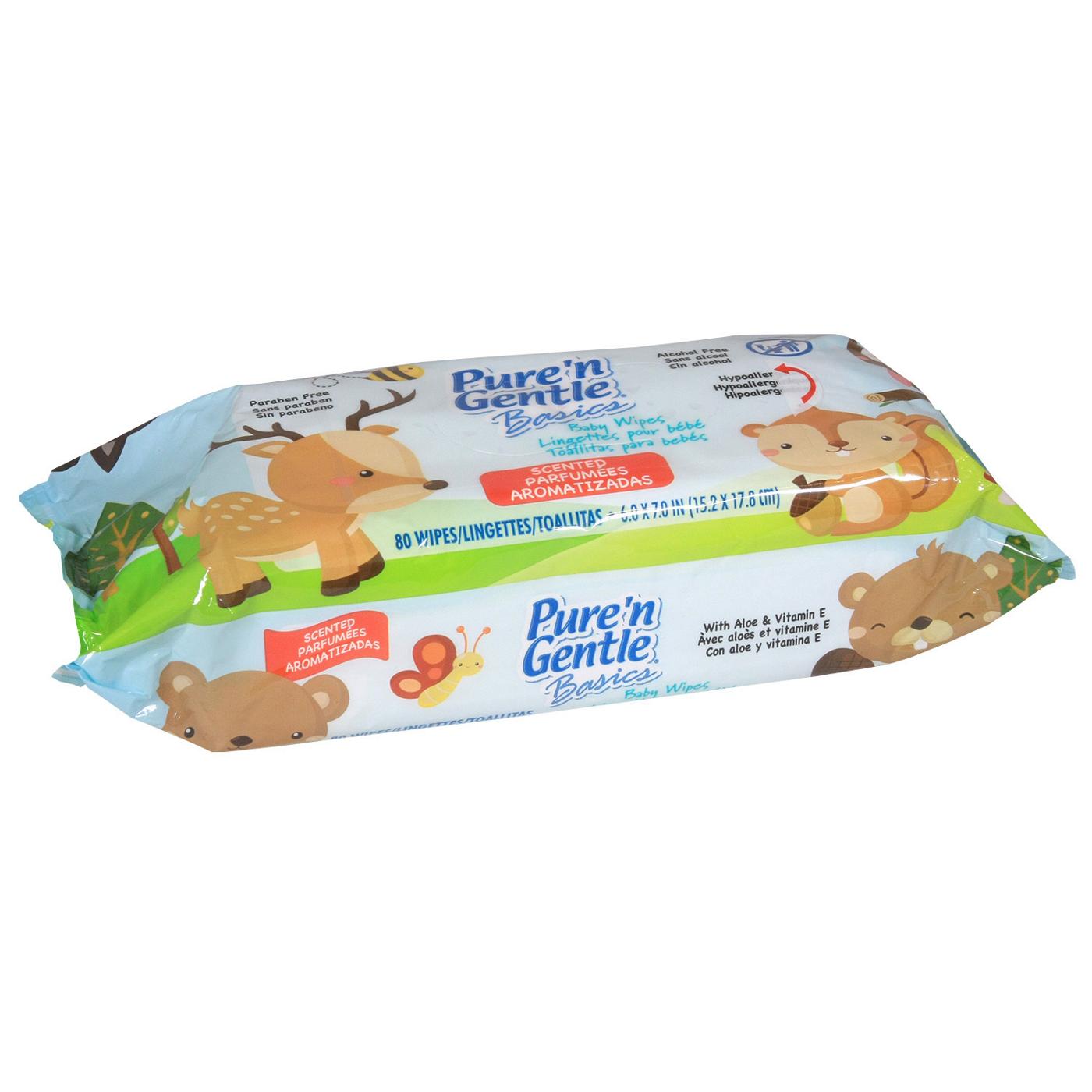 Pure'n Gentle Basics Baby Wipes - Scented; image 2 of 3
