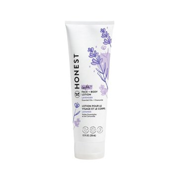 The Honest Company Calm Face & Body Lotion - Lavender, 8.5 oz