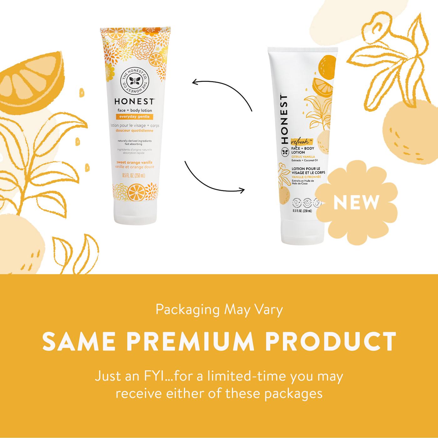 The Honest Company Refresh Face And Body Lotion - Citrus Vanilla; image 2 of 8