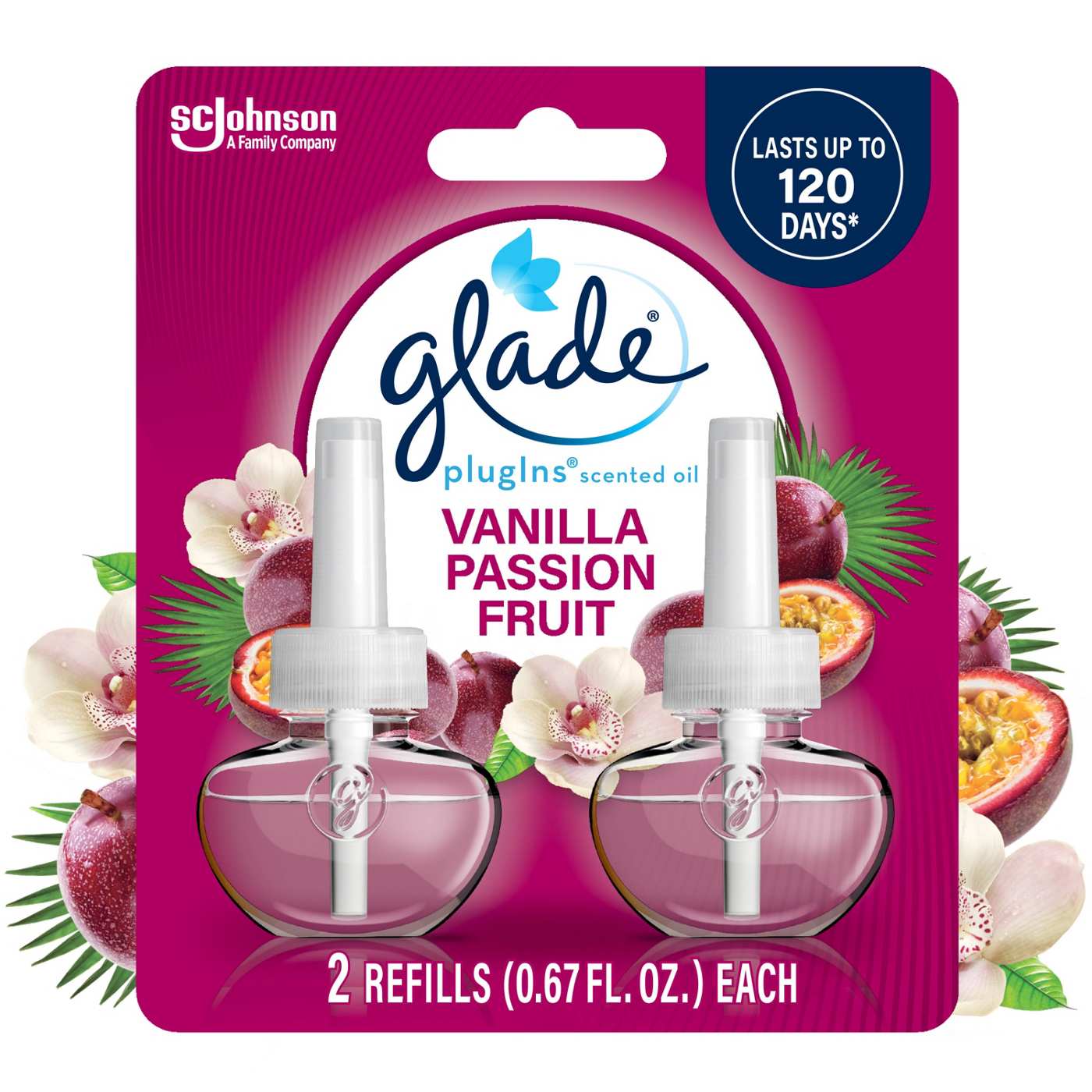 Glade PlugIns Scented Oil Air Freshener Refills - Vanilla Passion Fruit; image 5 of 14