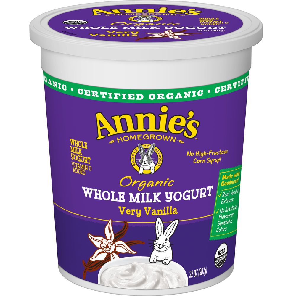 Annie's Very Vanilla Whole Milk Yogurt Shop Yogurt at HEB