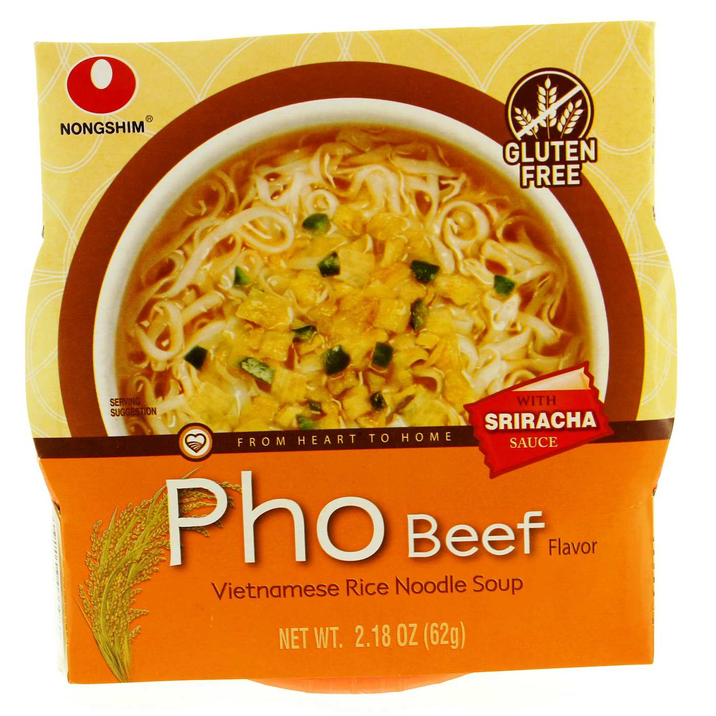 Farmer's Heart Nongshim Pho Beef Vietnamese Rice Noodle Soup Shop