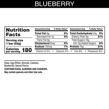RXBAR 12g Protein Bar - Blueberry