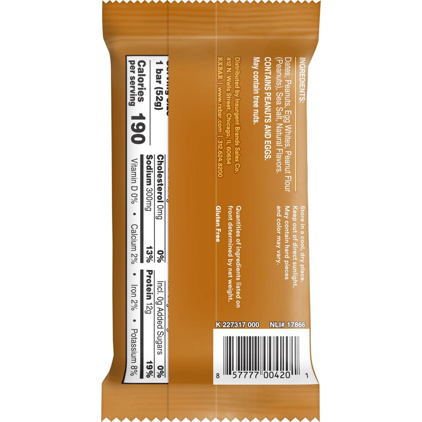 RXBAR Peanut Butter Protein Bars; image 2 of 3