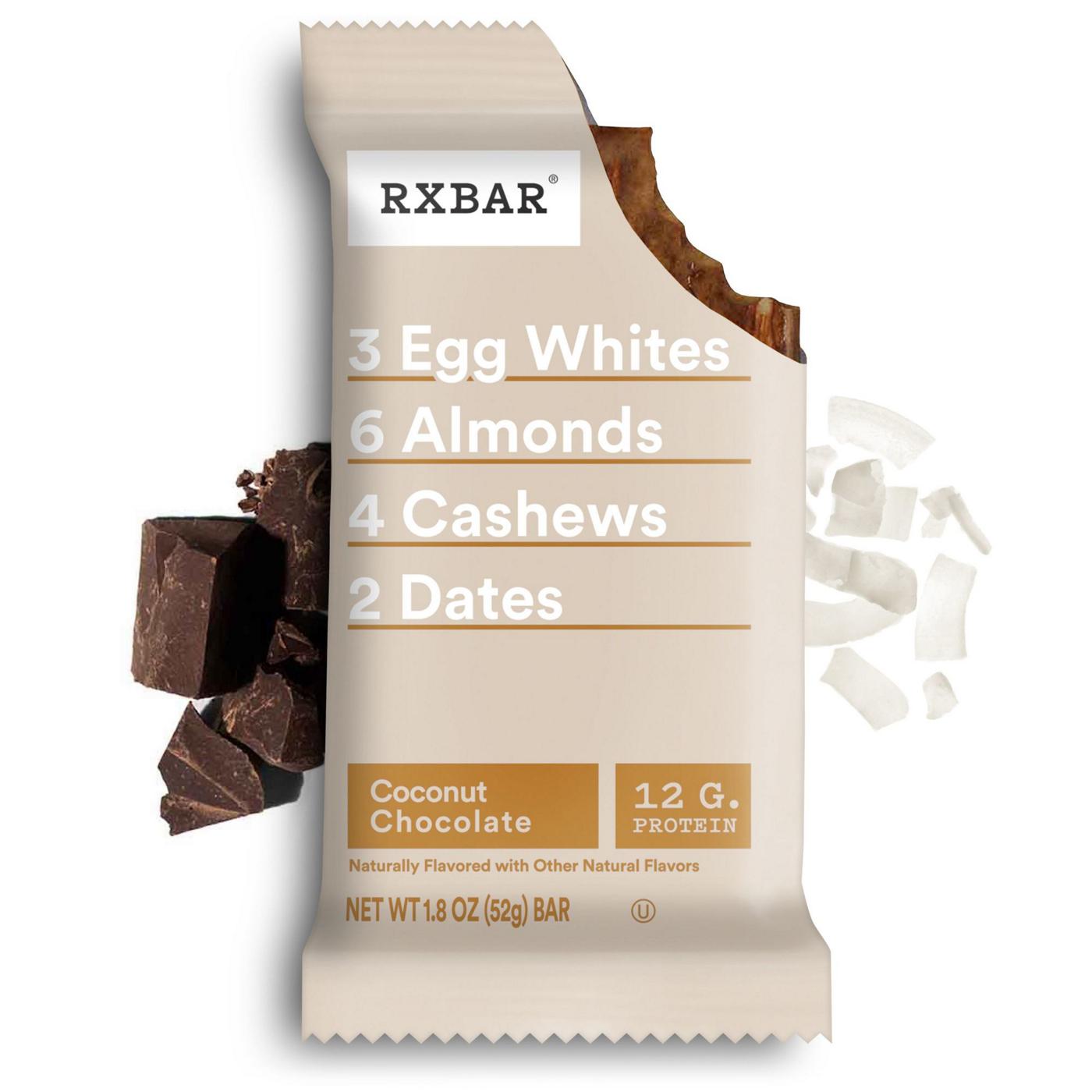 RXBAR Coconut Chocolate Protein Bar; image 2 of 3