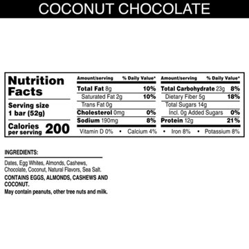 RXBAR 12g Protein Bar - Coconut Chocolate