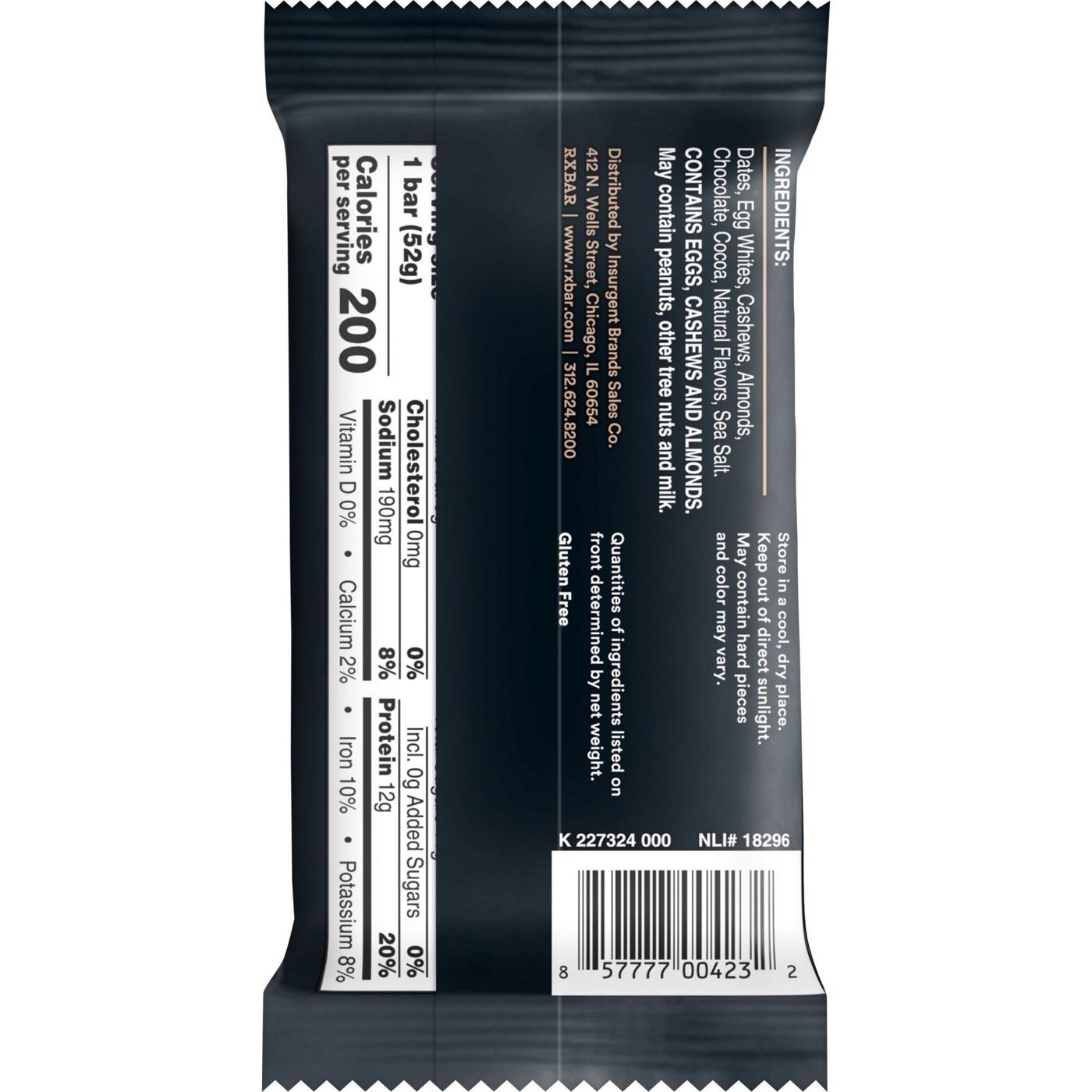 RXBAR 12g Protein Bar - Chocolate Sea Salt; image 2 of 4