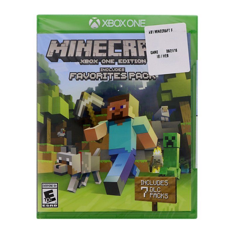 Microsoft Minecraft Favorites For Xbox One Shop Electronics At H E B