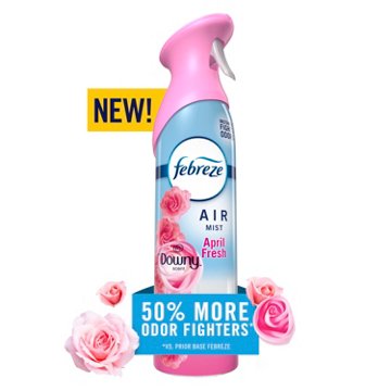 Febreze Air Mist Freshener Odor Fighting Room Spray - Downy April Fresh Scent