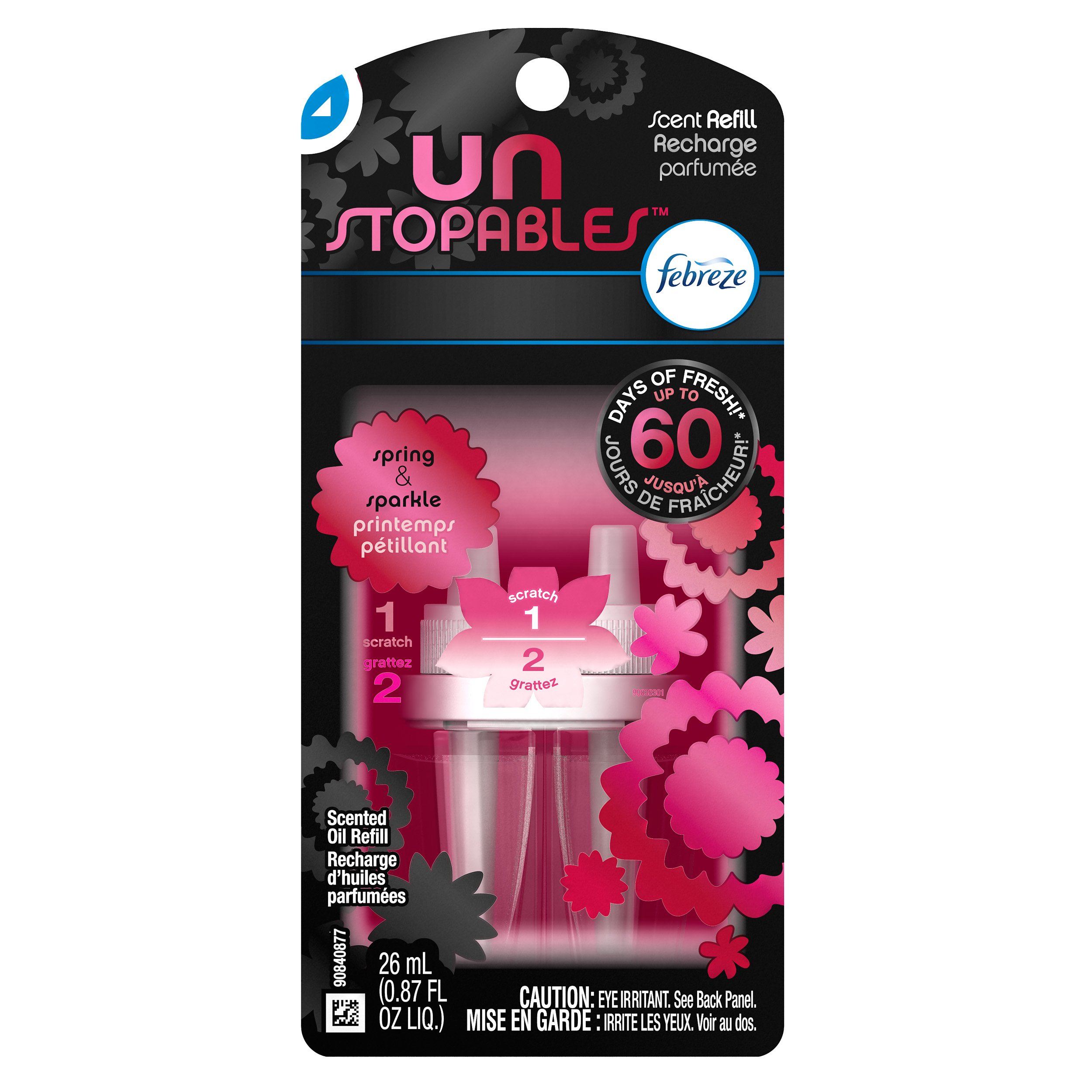 Febreze Unstopables Spring & Sparkle Scented Oil Refill Shop Air