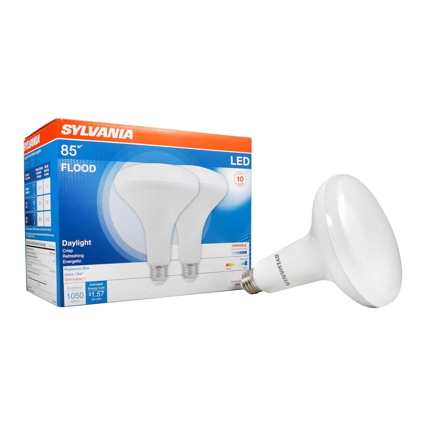 Sylvania LED 85 Watt BR40 Daylight Flood Light Bulbs; image 3 of 3