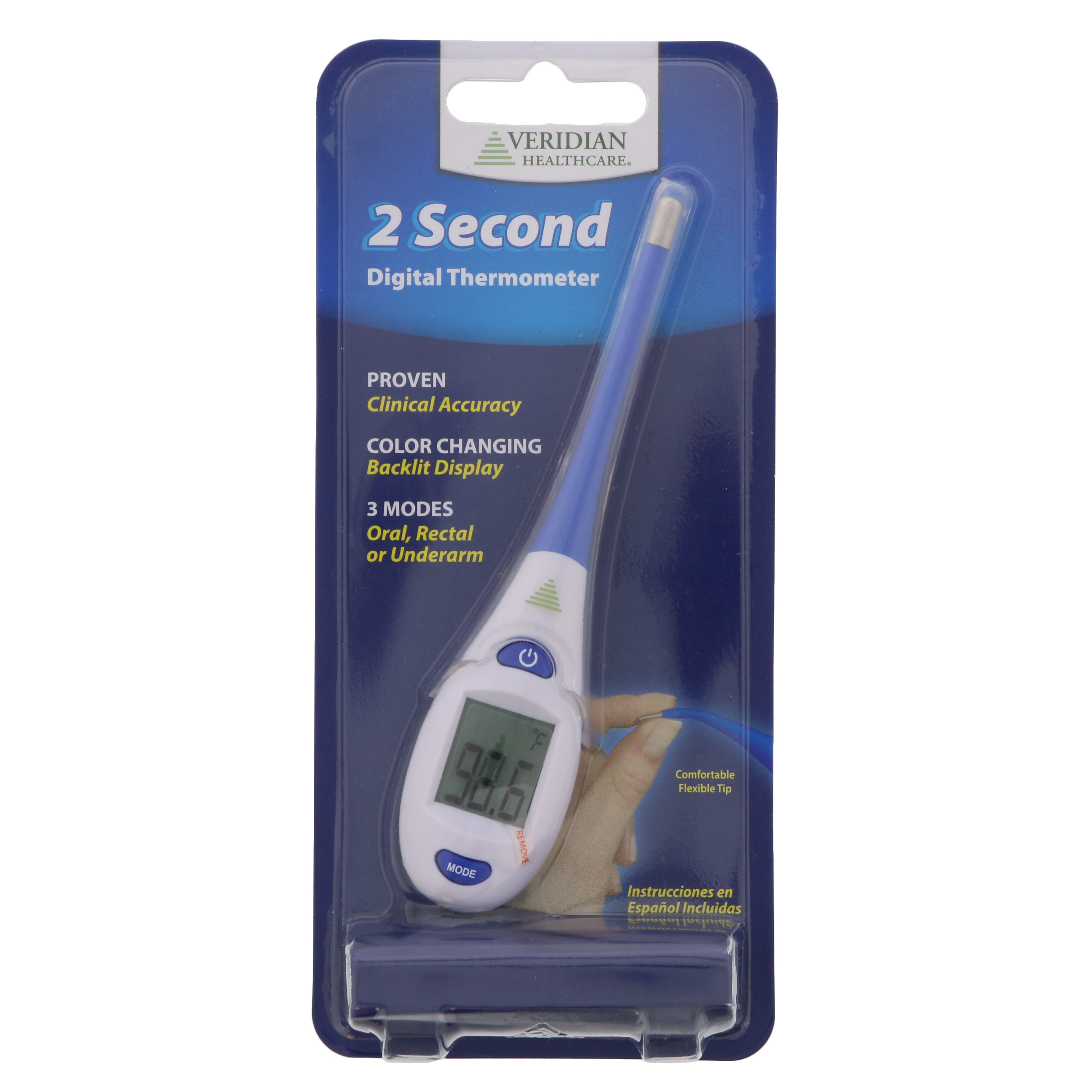 Veridian Healthcare Temple Touch Mini Digital Thermometer - Shop Health &  Skin Care at H-E-B