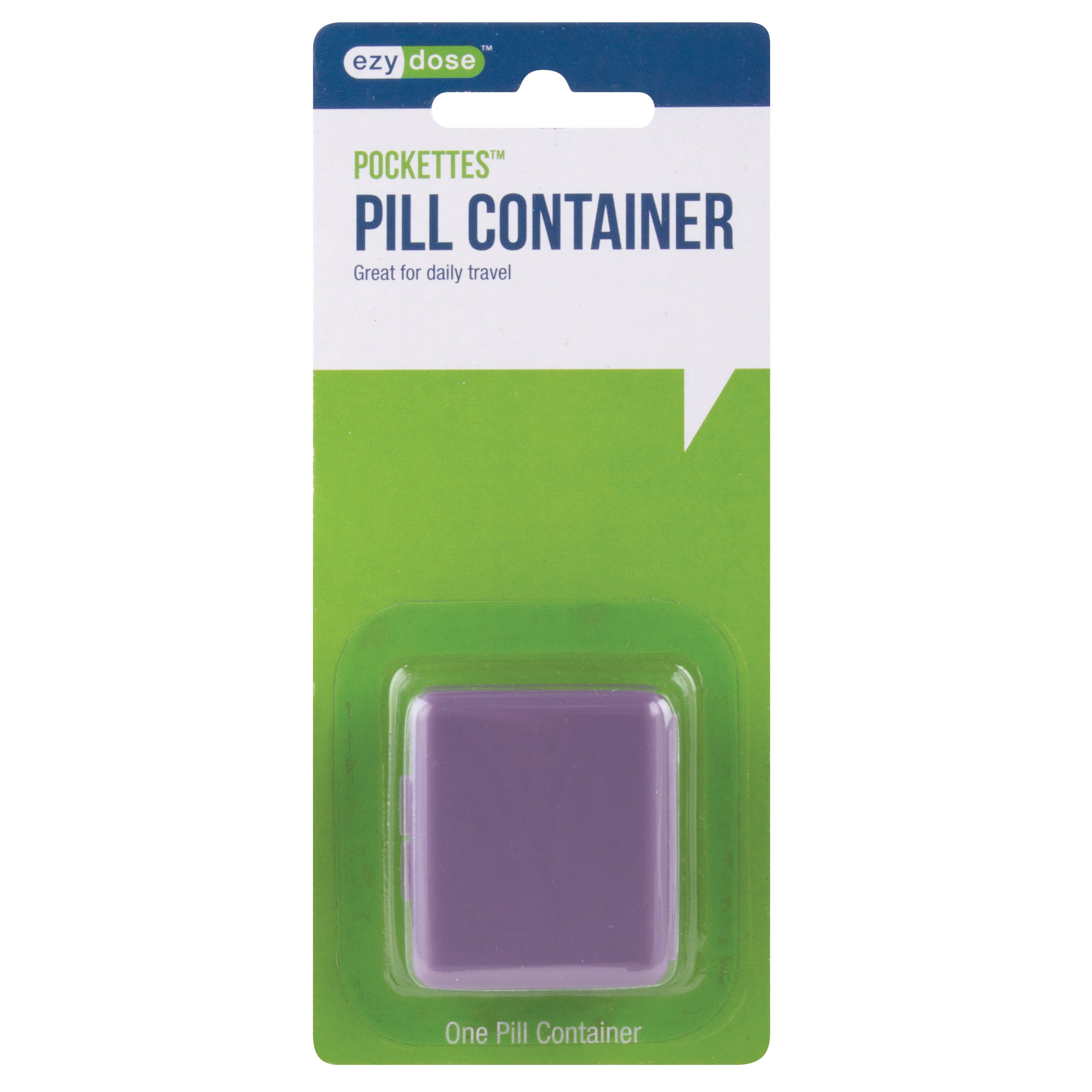 Ezy Dose Pockettes Pill Container, Colors May Vary Shop Pill cutters