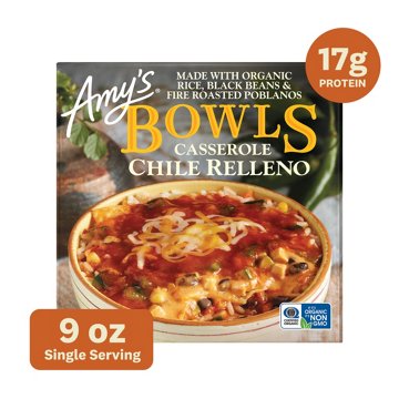Amy's 17g Protein Chile Relleno Casserole Bowl