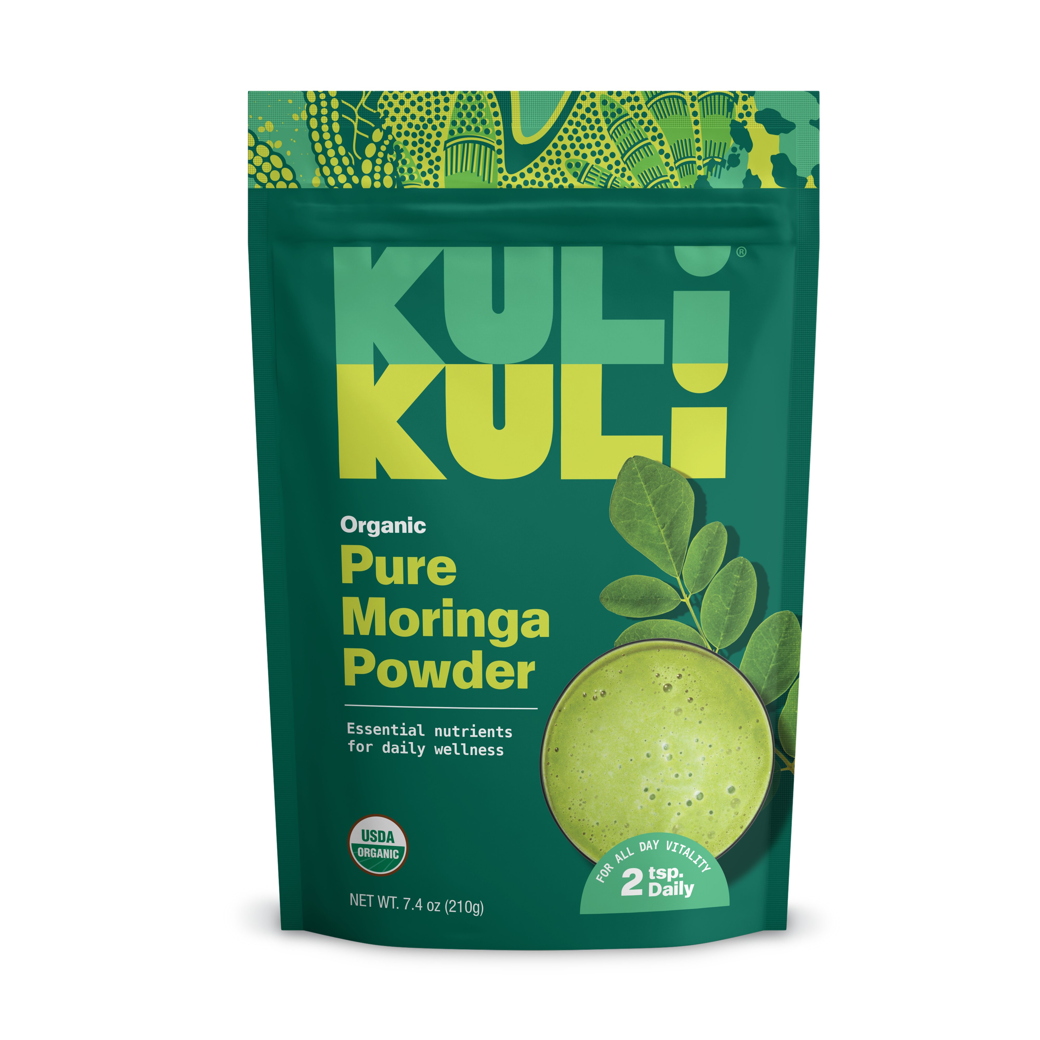 Kuli Kuli Organic Pure Moringa Superfood Powder, 7.4 oz