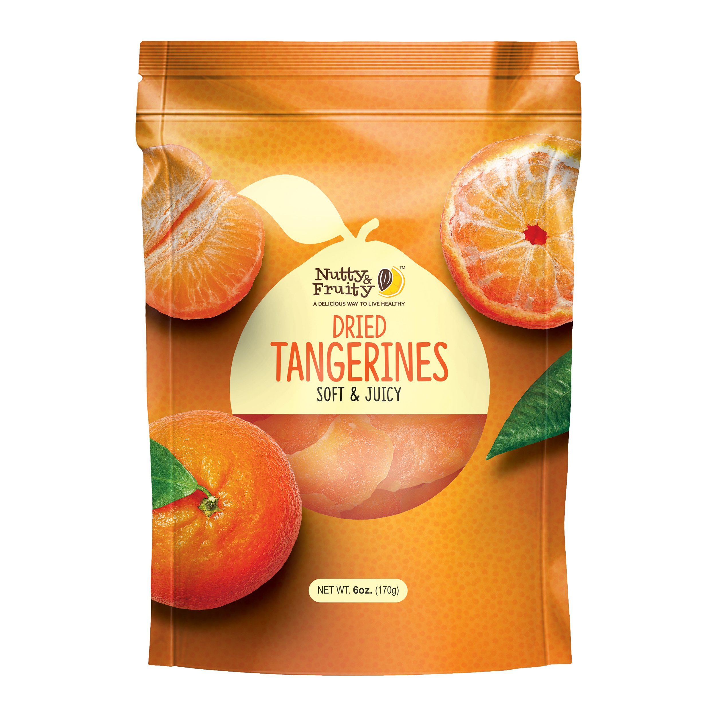 Nutty And Fruity Dried Tangerine Wedges Shop Fruit at HEB