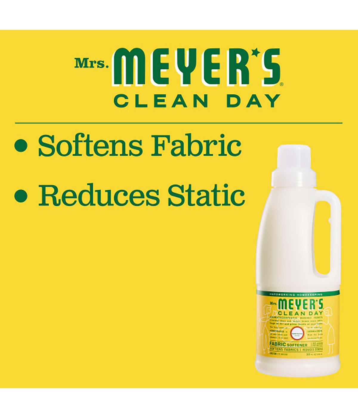 Mrs. Meyer's Clean Day Liquid Fabric Softener, 32 Loads - Honeysuckle; image 5 of 6