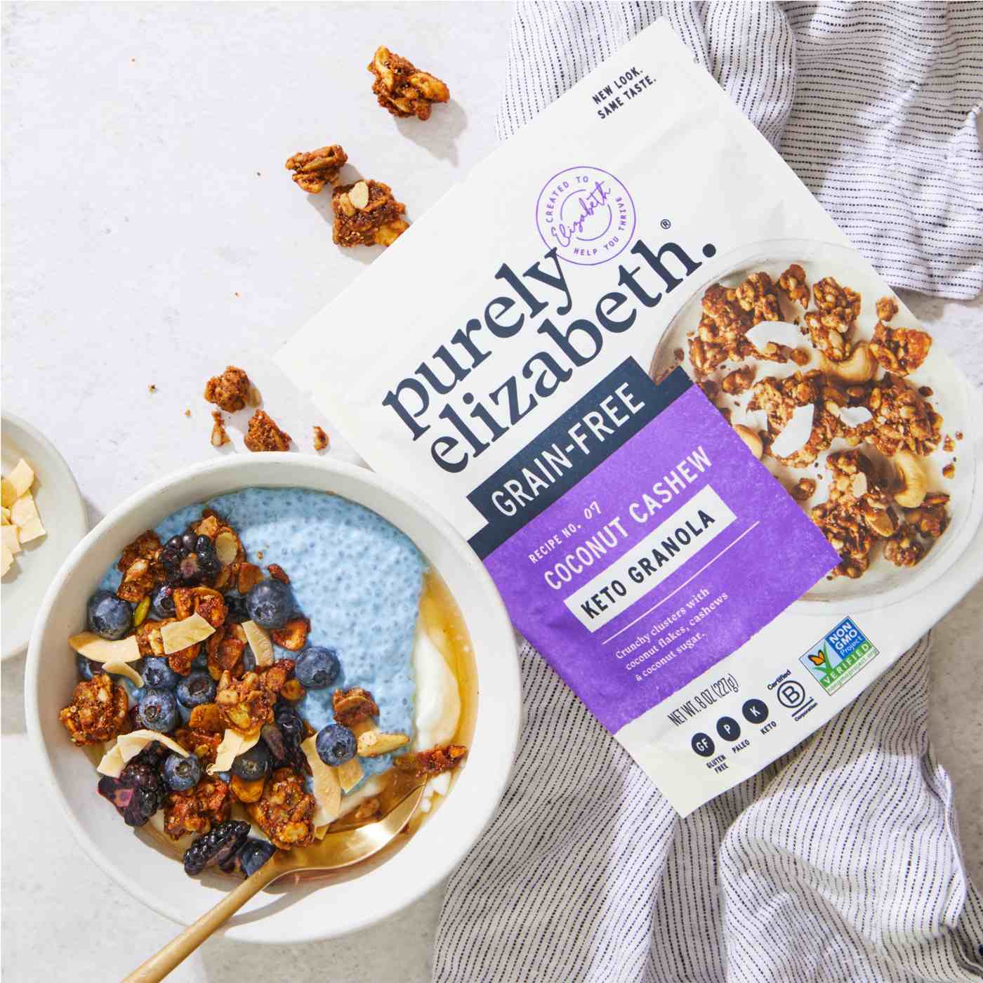 Purely Elizabeth Coconut Cashew Grain Free Granola Shop Granola