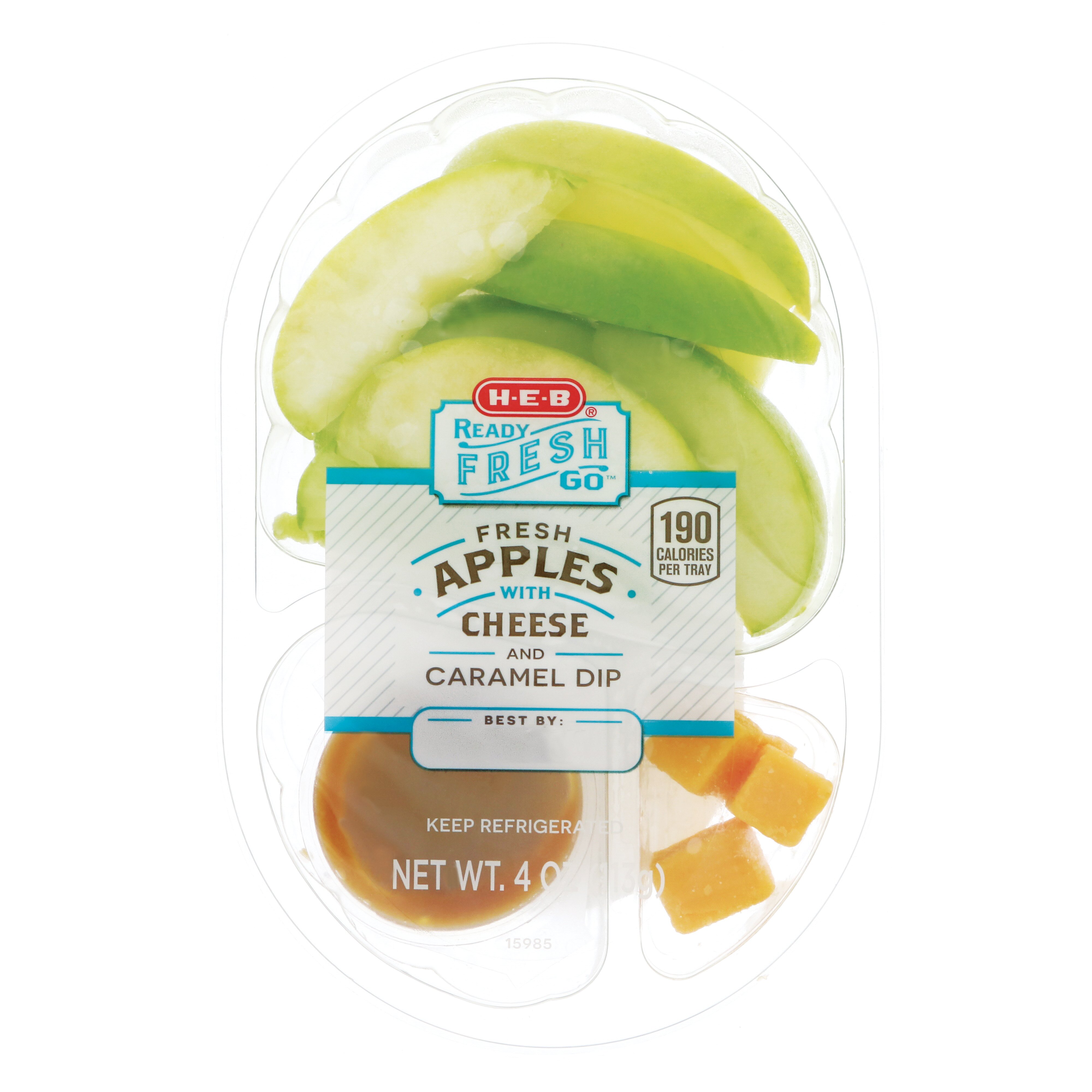 HEB Ready Fresh Go! Apples and Cheese with Caramel Dip Shop Apples