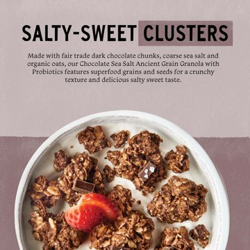 Purely Elizabeth Chocolate Sea Salt Ancient Grain Granola with Probiotics