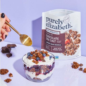 Purely Elizabeth Chocolate Sea Salt Ancient Grain Granola with Probiotics