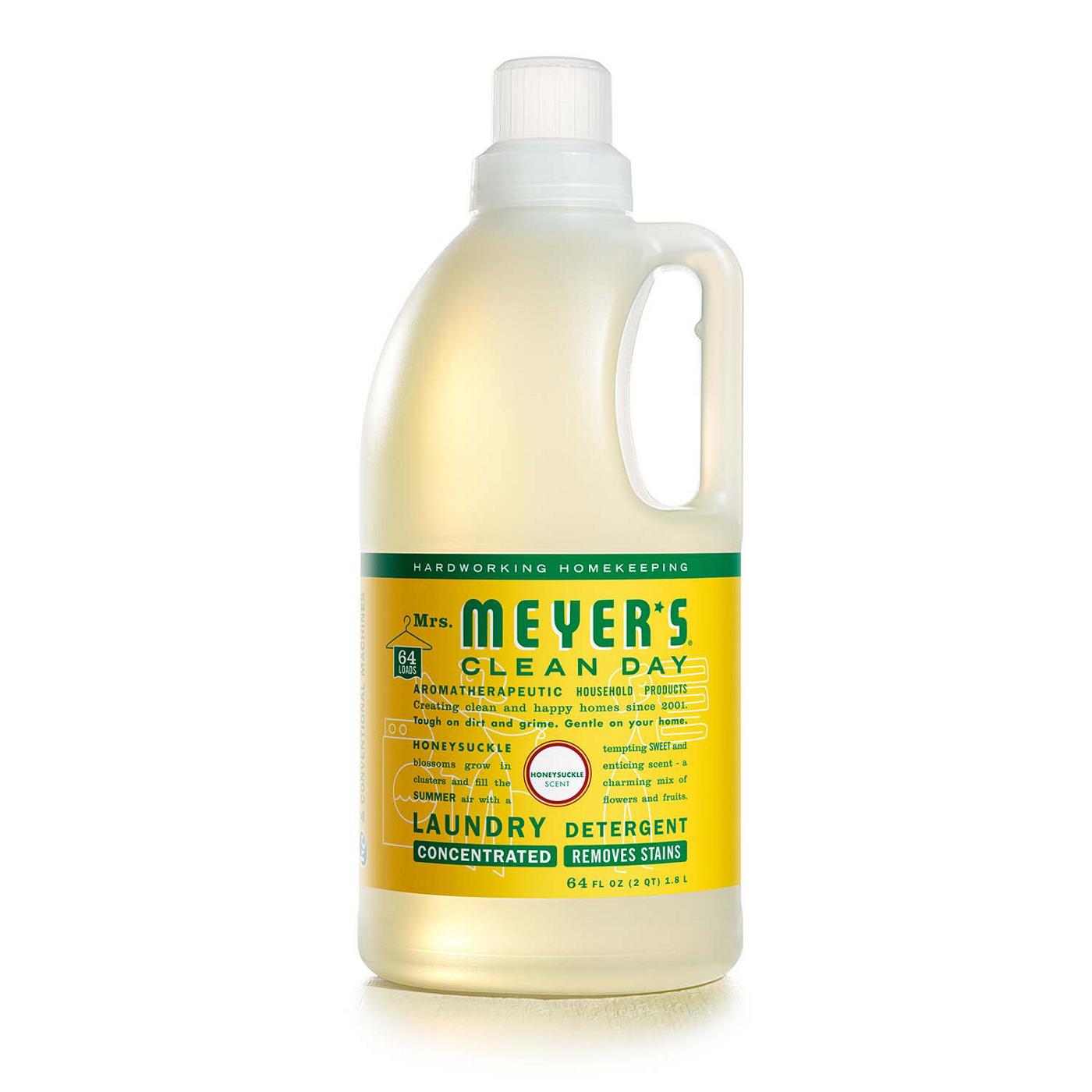 Mrs. Meyer's Clean Day Honeysuckle Scent Concentrated Laundry Detergent, 64 Loads; image 1 of 4