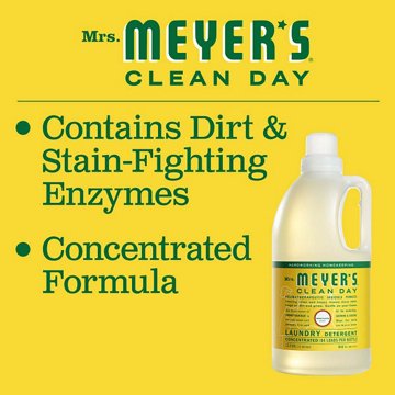Mrs. Meyer's Clean Day Honeysuckle Scent Concentrated Laundry Detergent, 74 Loads