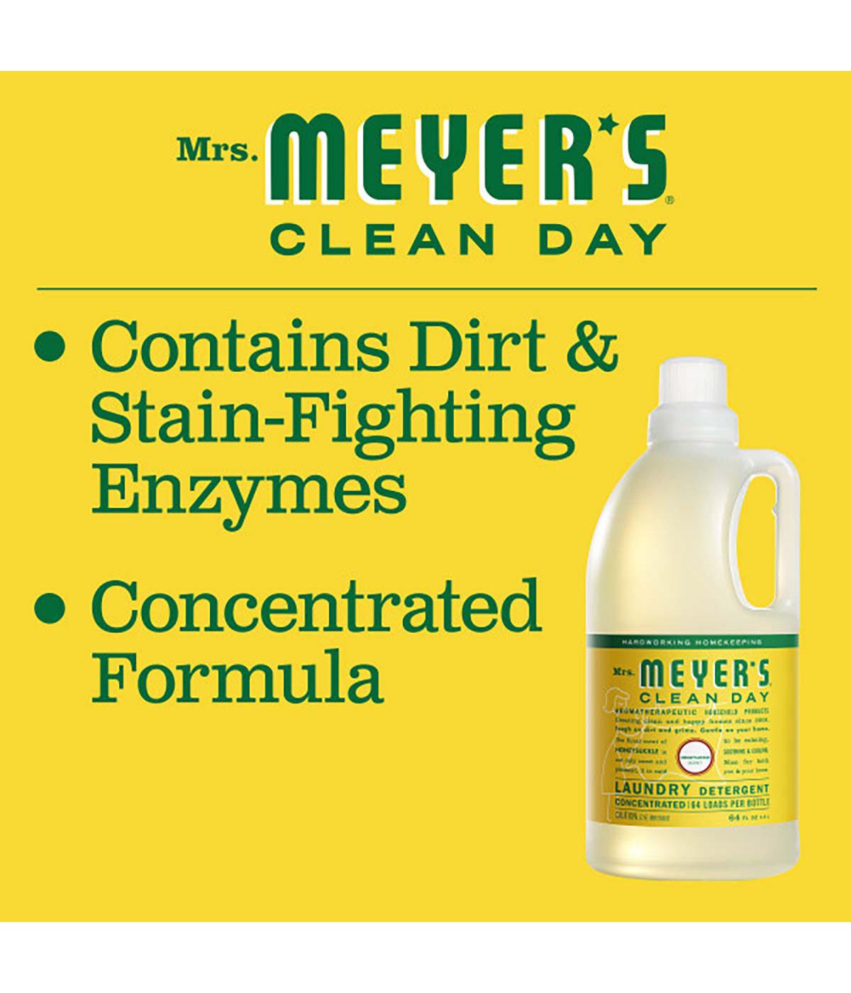 Mrs. Meyer's Clean Day Honeysuckle Scent Concentrated Laundry Detergent, 64 Loads; image 4 of 4