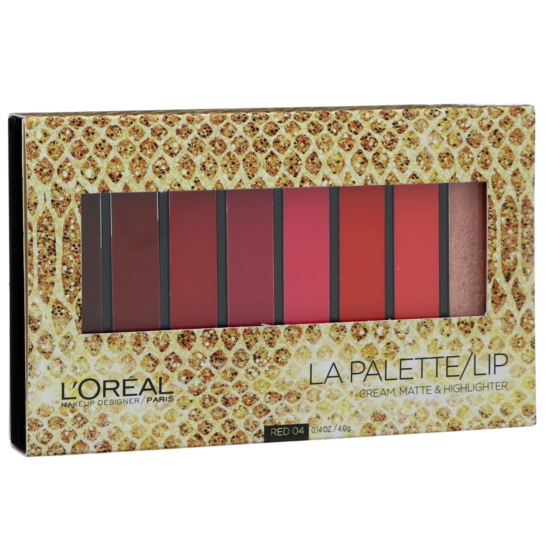 L'Oreal Paris Colour Riche Red Lip Palette - Shop Lipstick at H-E-B