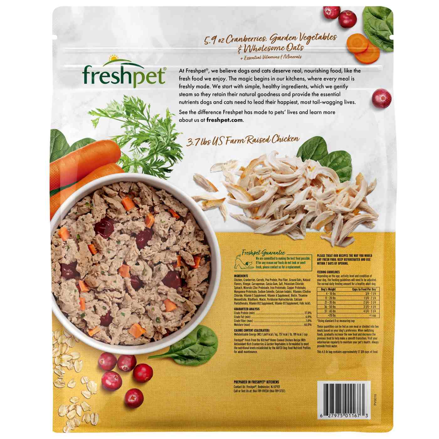 Freshpet Fresh from the Kitchen Home Cooked Chicken Fresh Dog Food; image 2 of 8