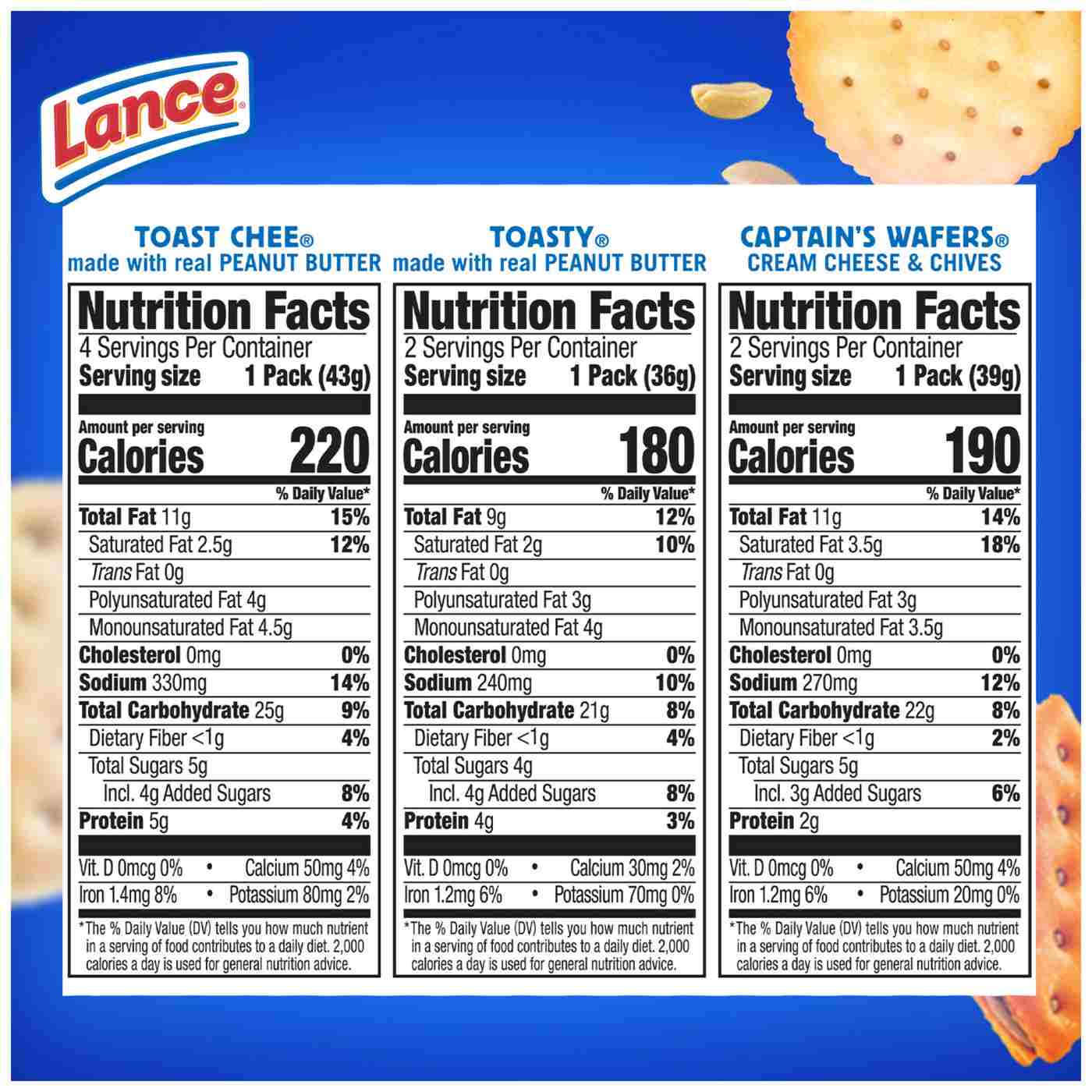 Lance Sandwich Crackers Variety; image 3 of 9