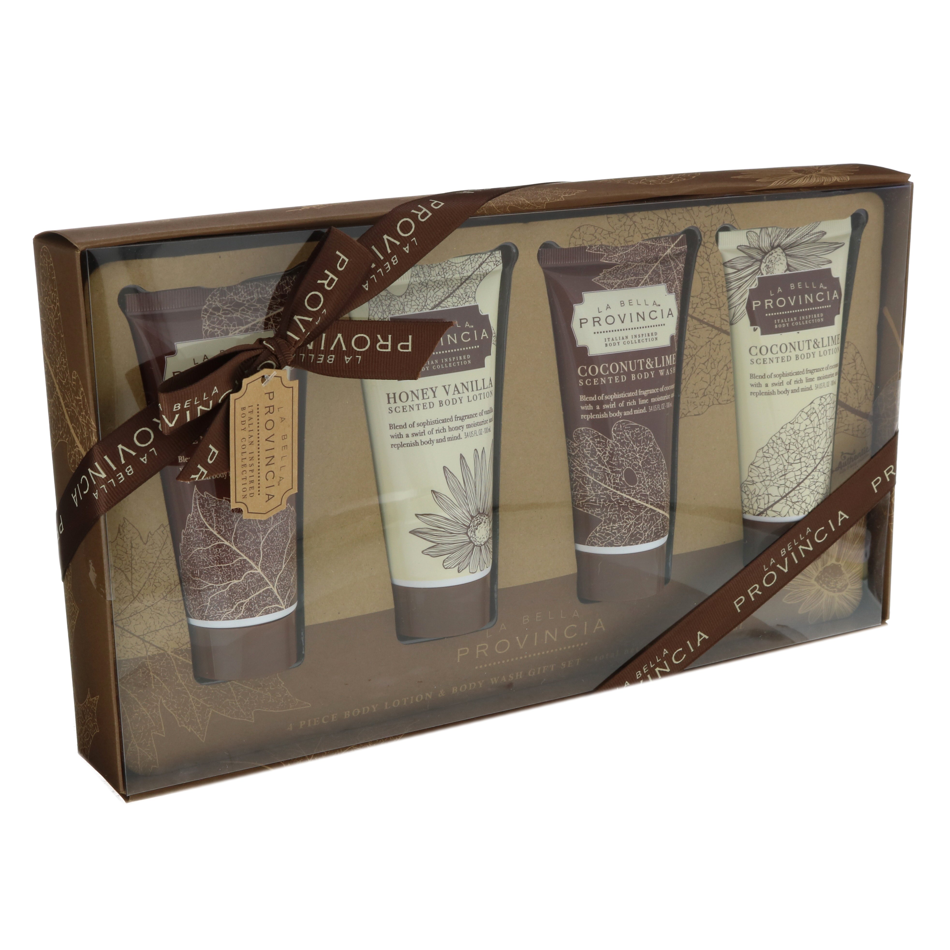 La Bella Provincia 4 Piece Body Lotion & Body Wash - Shop Bath & Skin ...