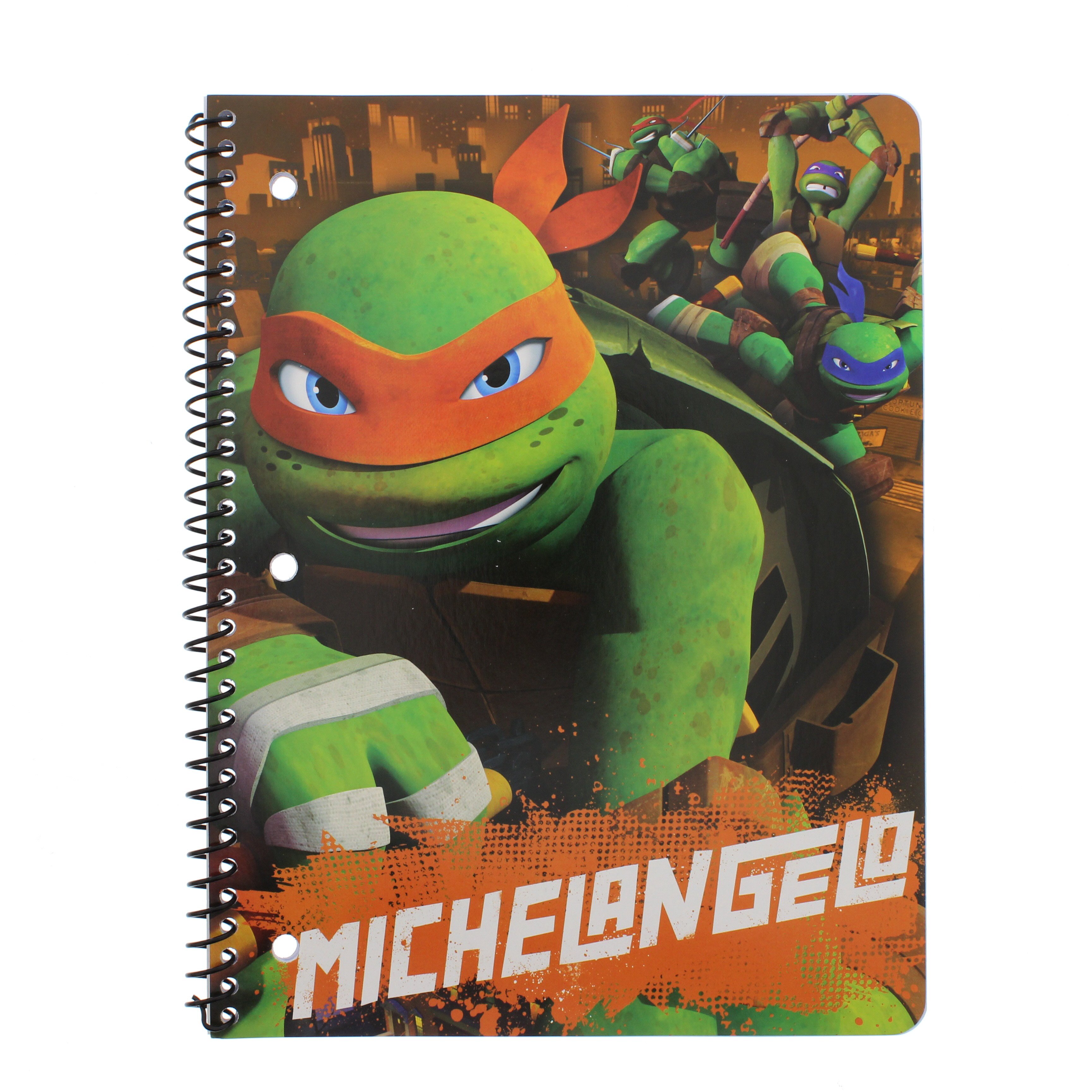 Innovative Designs Teenage Mutant Ninja Turtles Michelangelo Theme Notebook  - Shop Notebooks at H-E-B