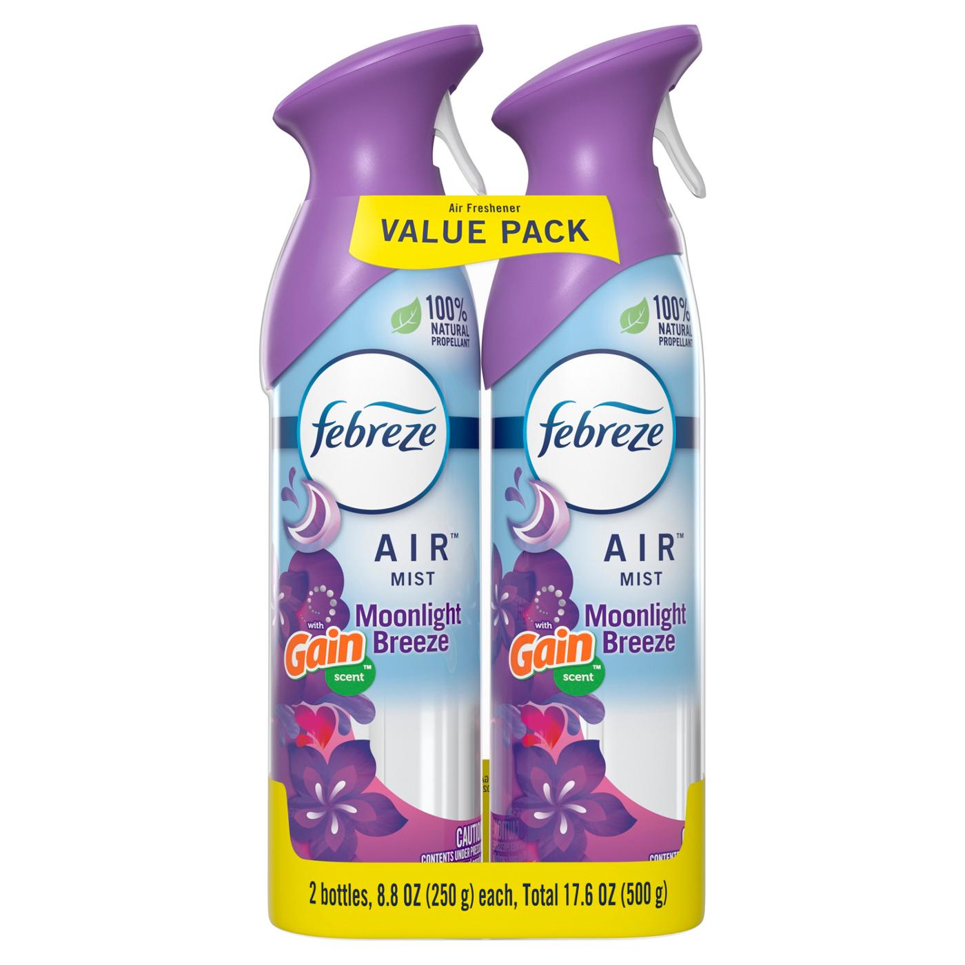 Febreze Air Freshener Spray - Odor-Fighting Room Spray - Gain Moonlight Breeze Scent; image 2 of 7