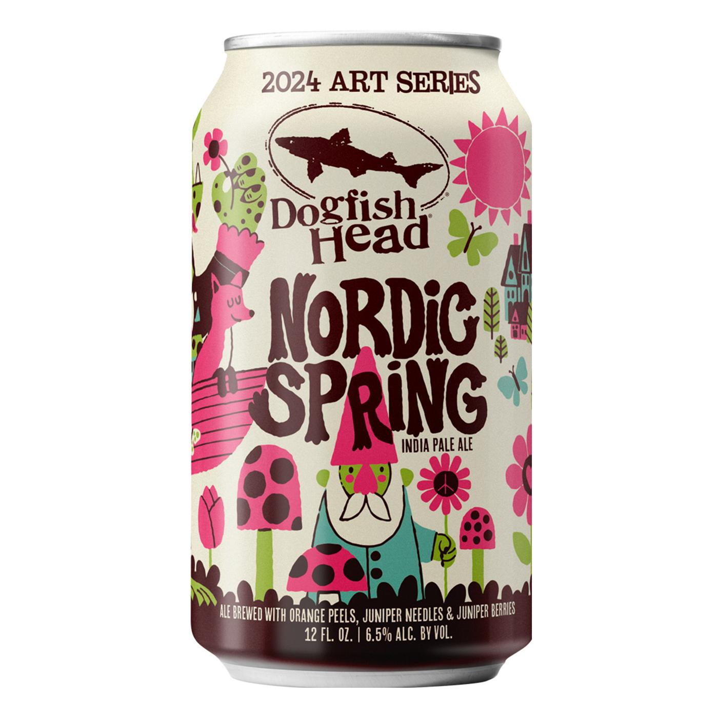 Dogfish Head Nordic Spring IPA Seasonal Art Series Beer; image 3 of 3