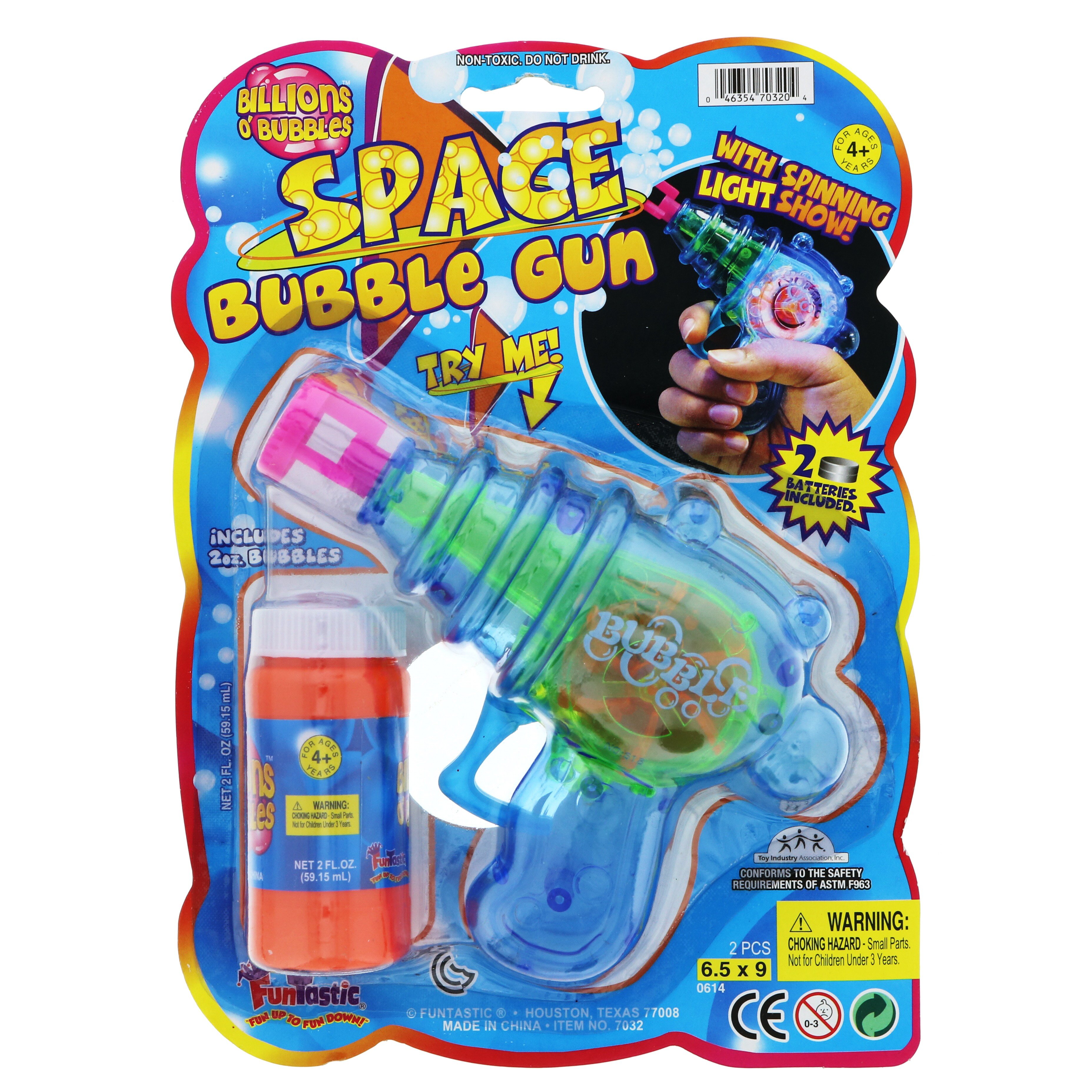 space bubble gun