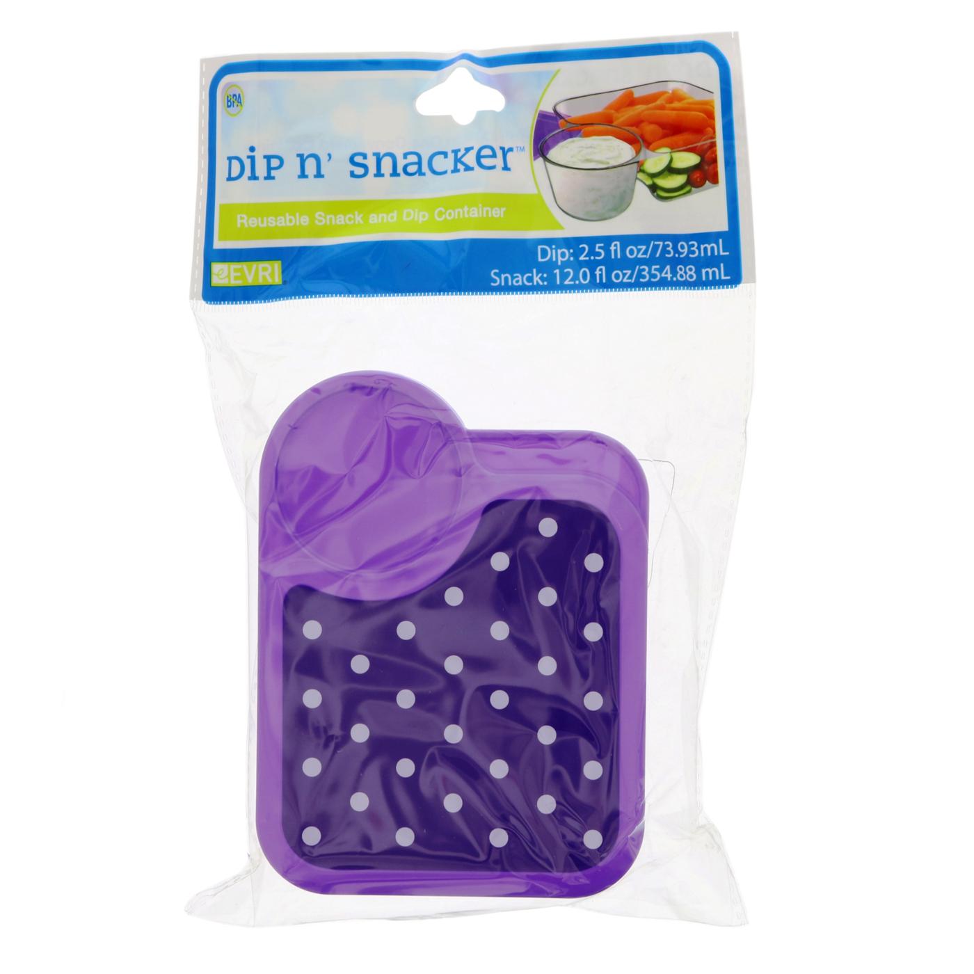 Evriholder Dip N Snacker Container, Colors May Vary; image 2 of 3