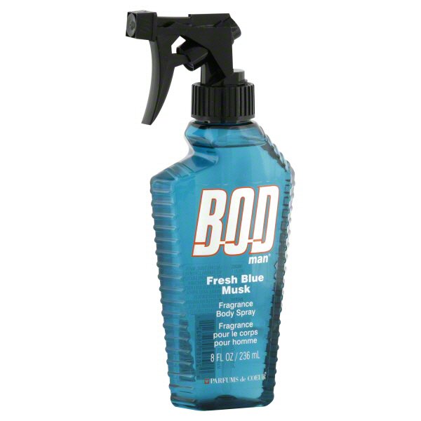 BOD Man Fresh Blue Musk Fragrance Body Spray Shop Bath & Skin Care at HEB