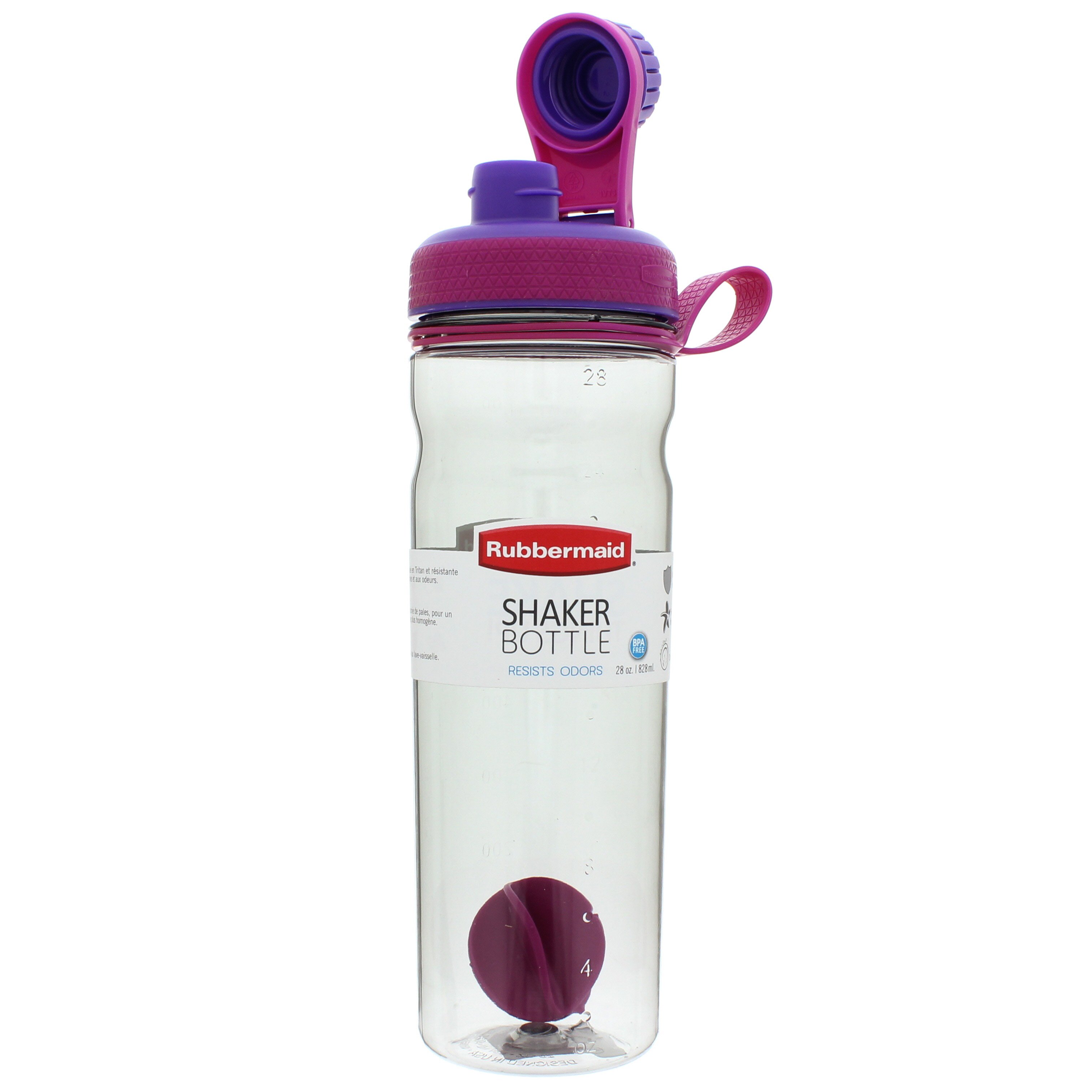 [4 Pack] 20 oz Shaker Bottle | 4-Pack with Mixing Agitators (Light Blue,  Lavender, Teal/Mint, Raspbe…See more [4 Pack] 20 oz Shaker Bottle | 4-Pack