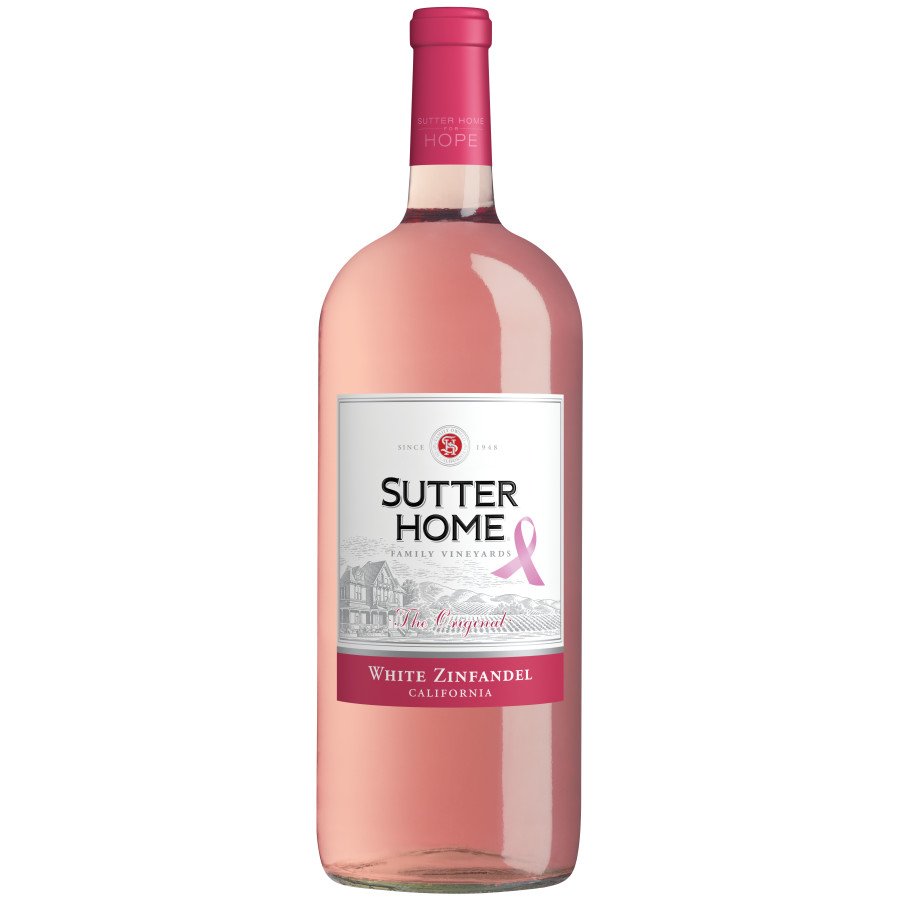 Sightseeing rense grave Sutter Home Family Vineyards Harvest White Zinfandel - Shop Beer & Wine at  H-E-B