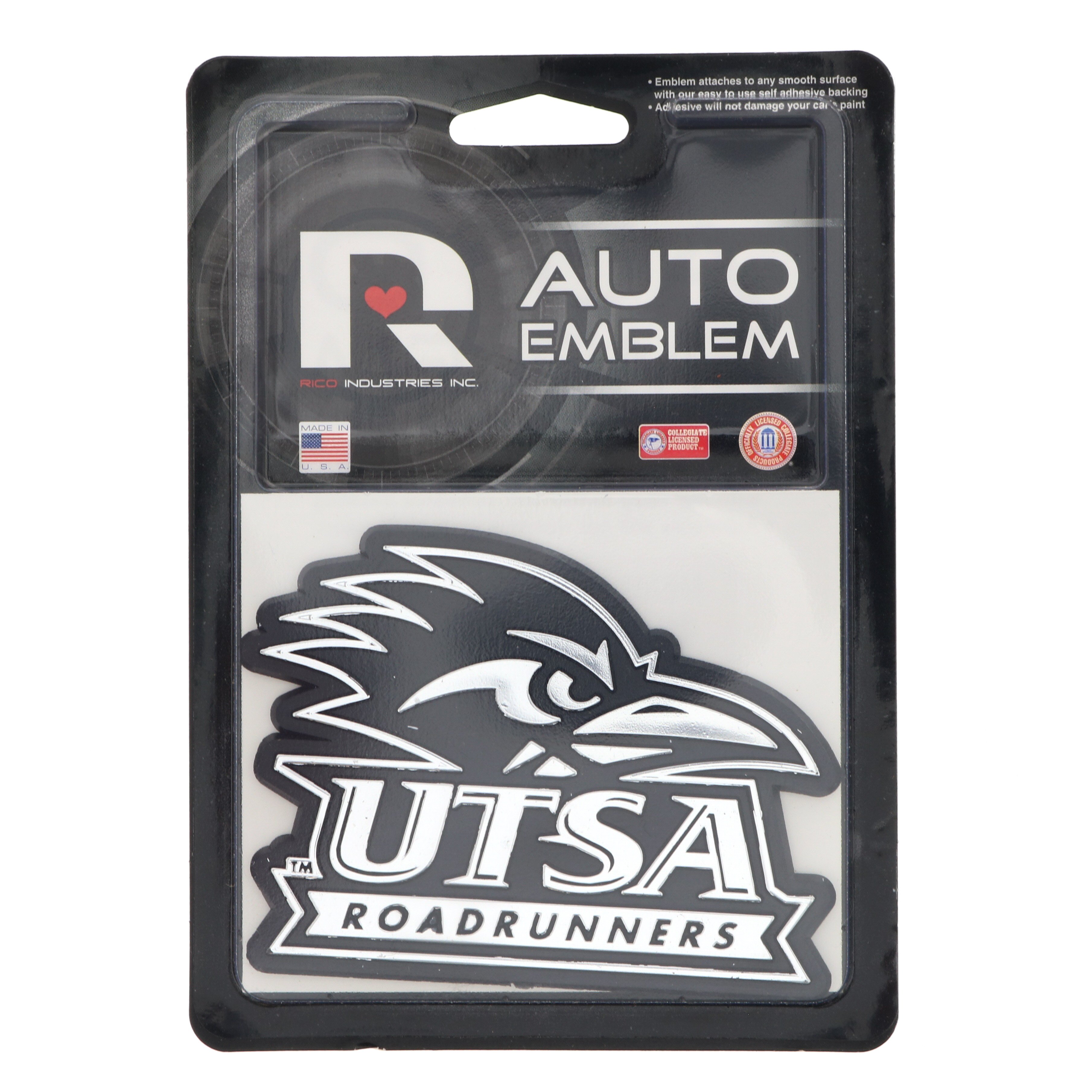 Rico Industries UTSA Molded Auto Emblem Shop Car accessories at HEB